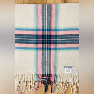 Vintage Sportmax Scarf | Max Mara Line | Wool Cashmere | Made in Italy | Plaid